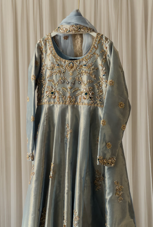 Deed Nagar - Metallic Blue