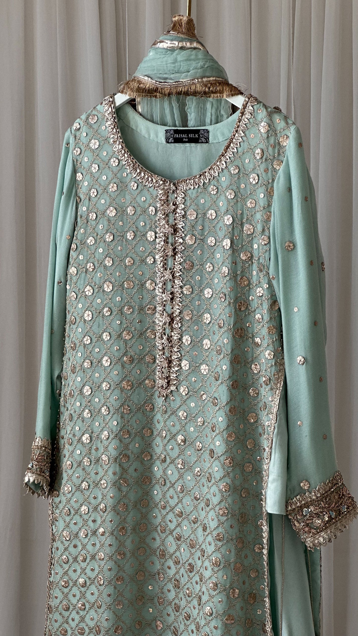 Gottay Ke Phool - Light Blue