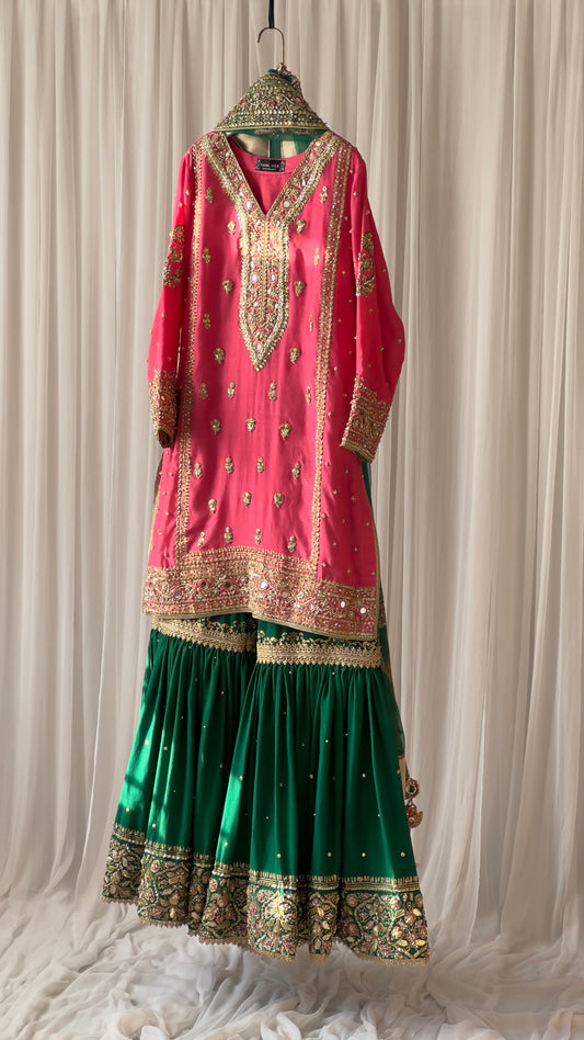 silk gharara dress Buy Designer Sharara Dress | Gharara Suits Online USA