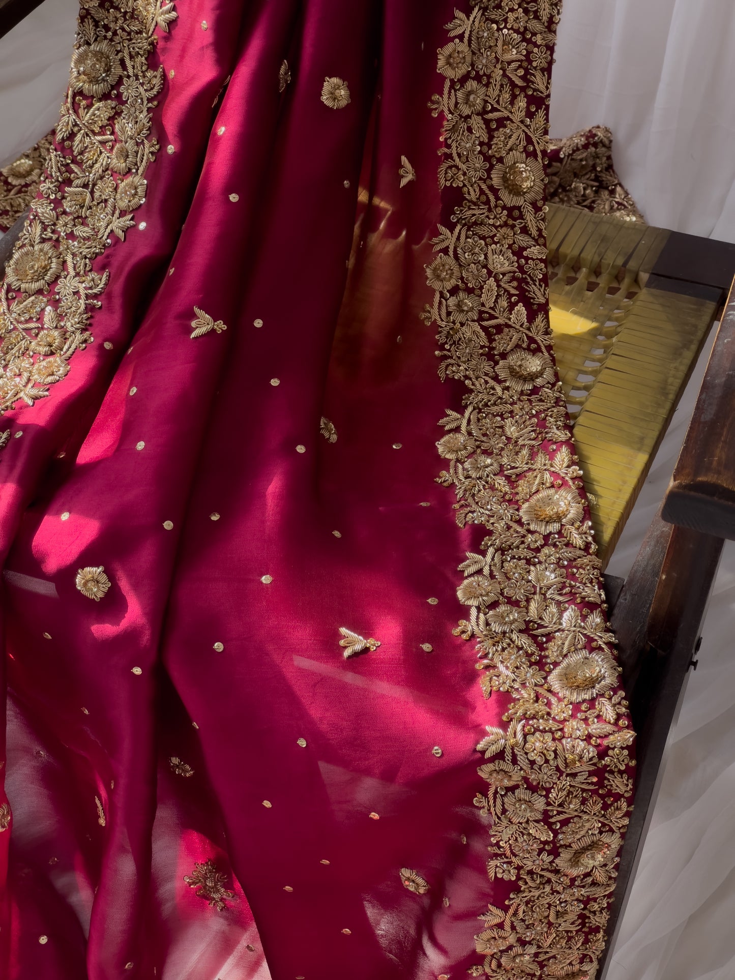 Safa Bridal Red Dupatta