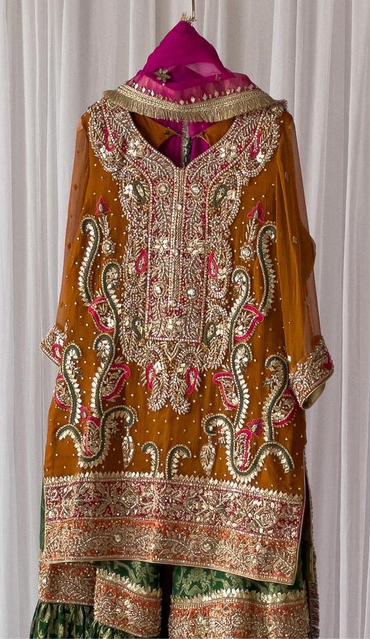 Couture Sharara Gharara Faisal Silk