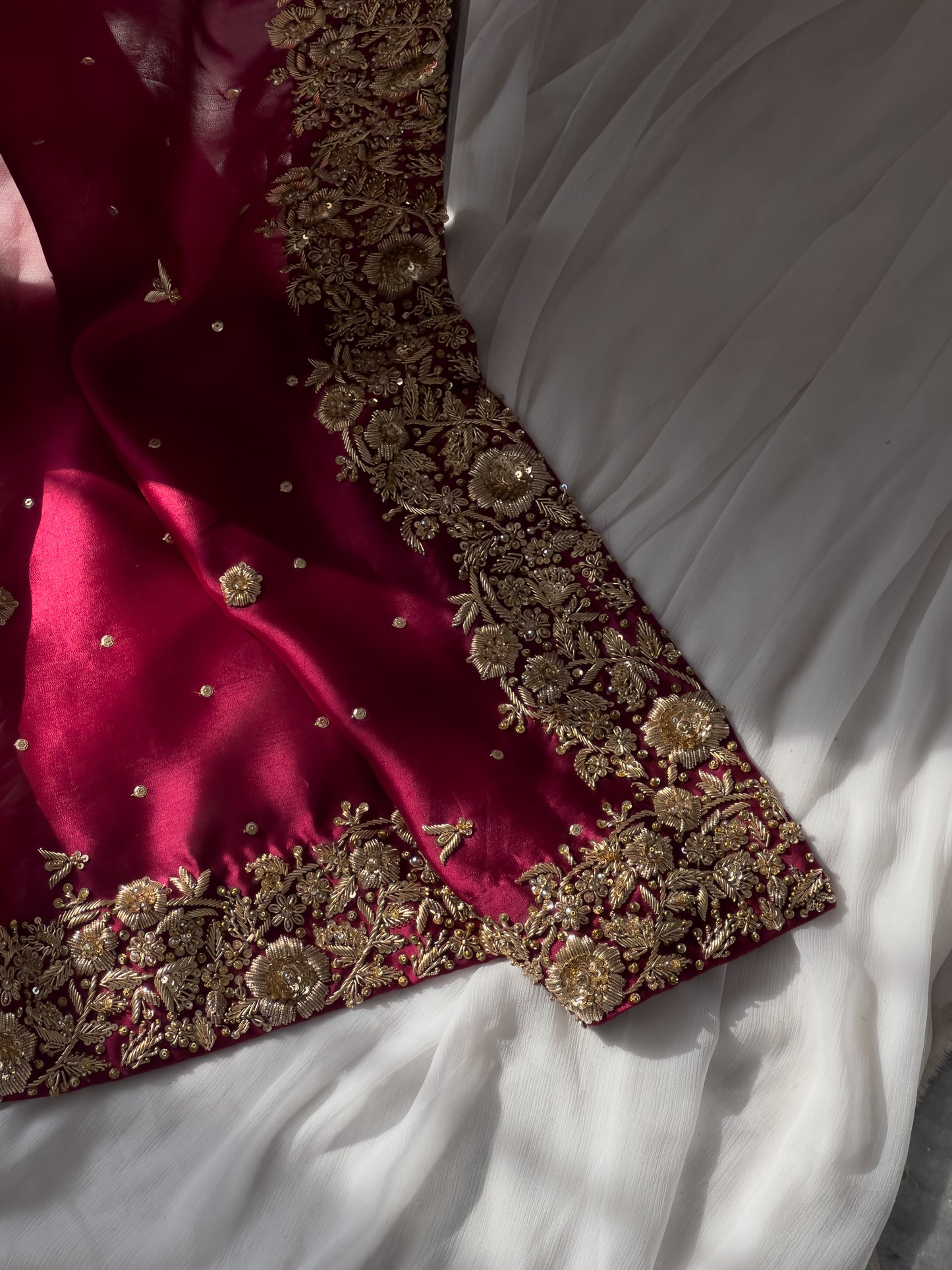 Safa Bridal Red Dupatta