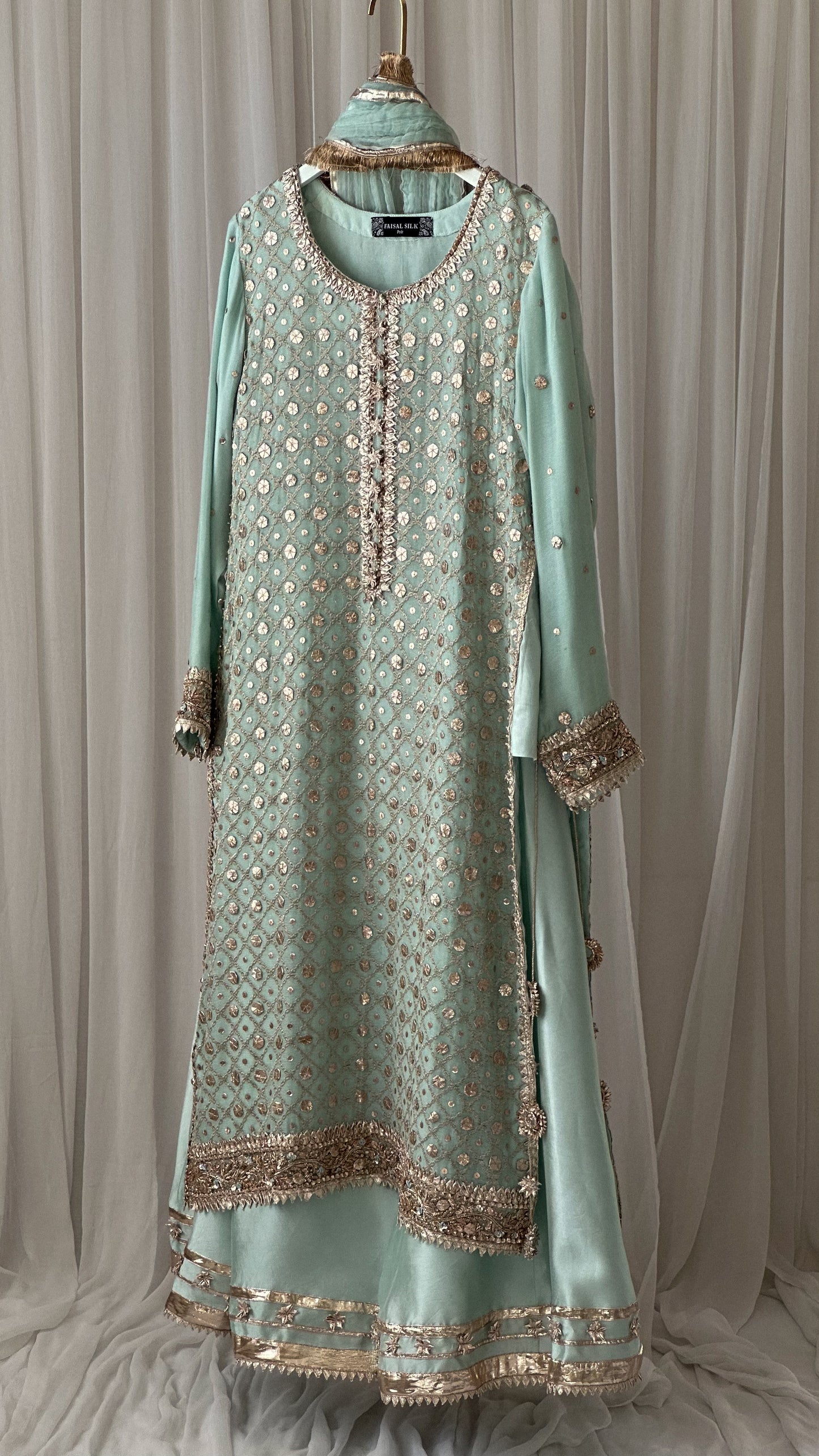 Gottay Ke Phool - Light Blue