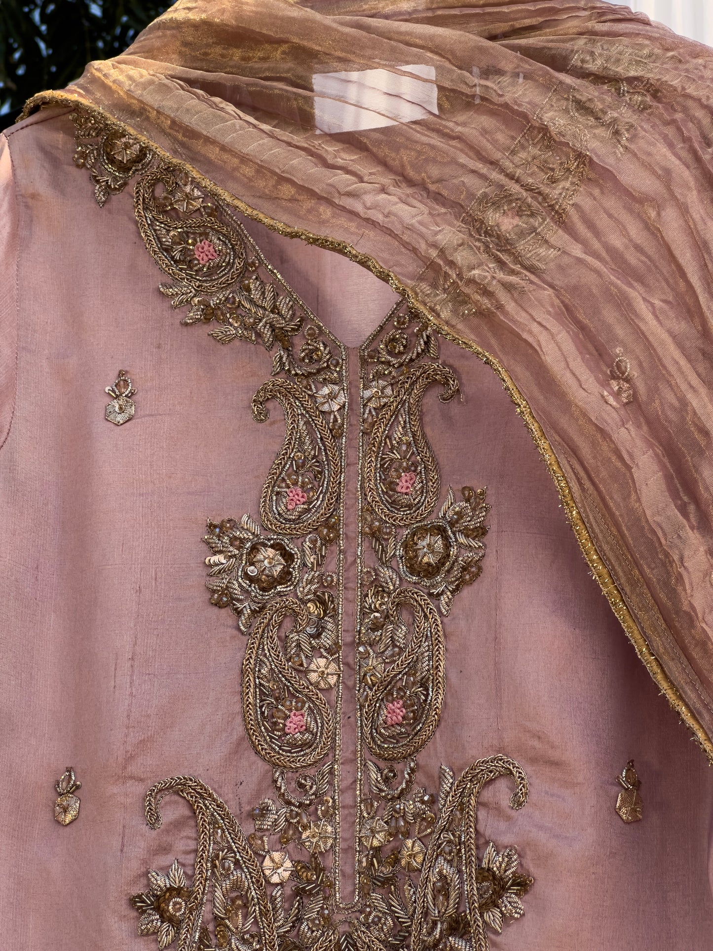 Hazuri Bagh - Pale Mauve